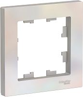 Рамка универсальная Systeme Electric AtlasDesign 1-м. жемчуг картинка